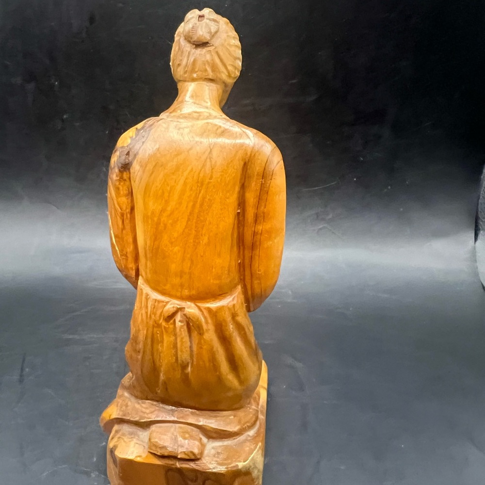 Handcrafted Wooden Sculpture - Picture 3 of 8